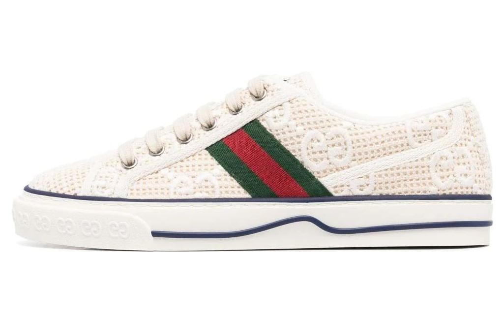 

Женские кроссовки Gucci Tennis 1977, белый/черный/красный