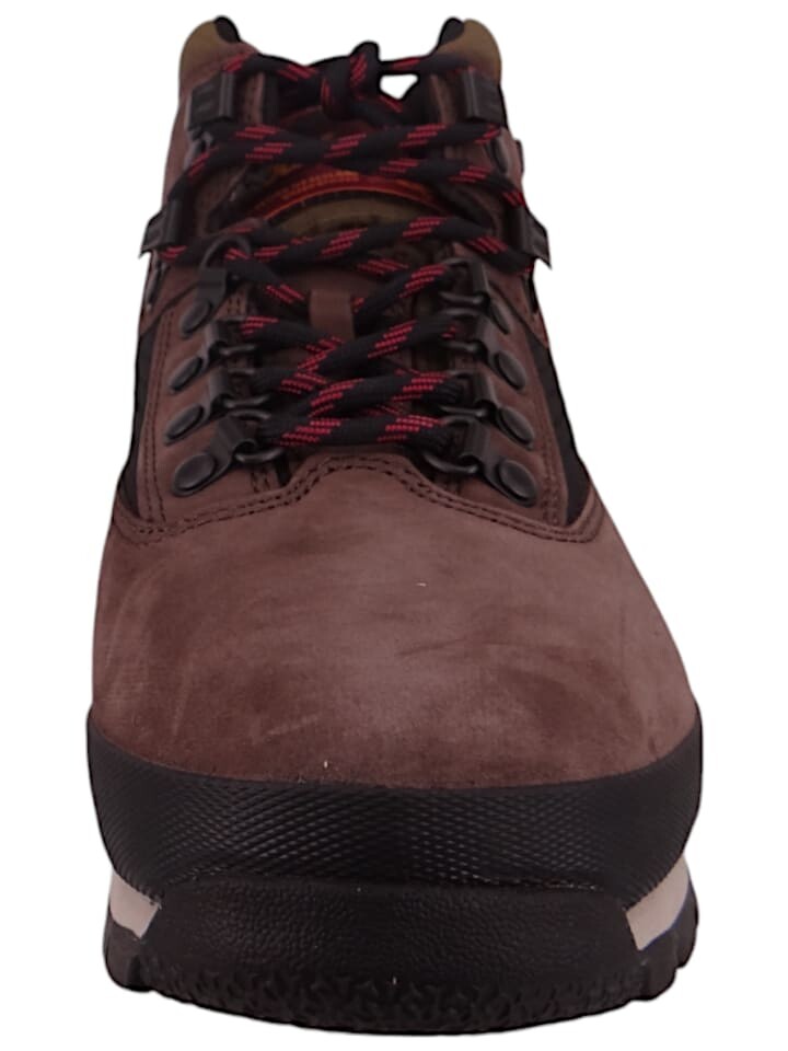 Мужские ботинки Timberland Stiefel кожаные комбинированные, красно-коричневый — фото 4