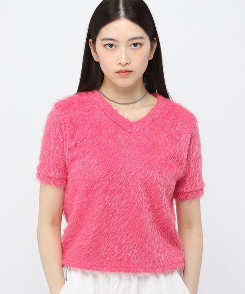 

3.3 Field Trip Футболка, крой оверсайз, бренд Field Trip, цвет розовый