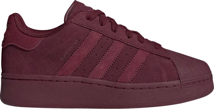 

Кроссовки Wmns Superstar XLG 'Maroon', красный