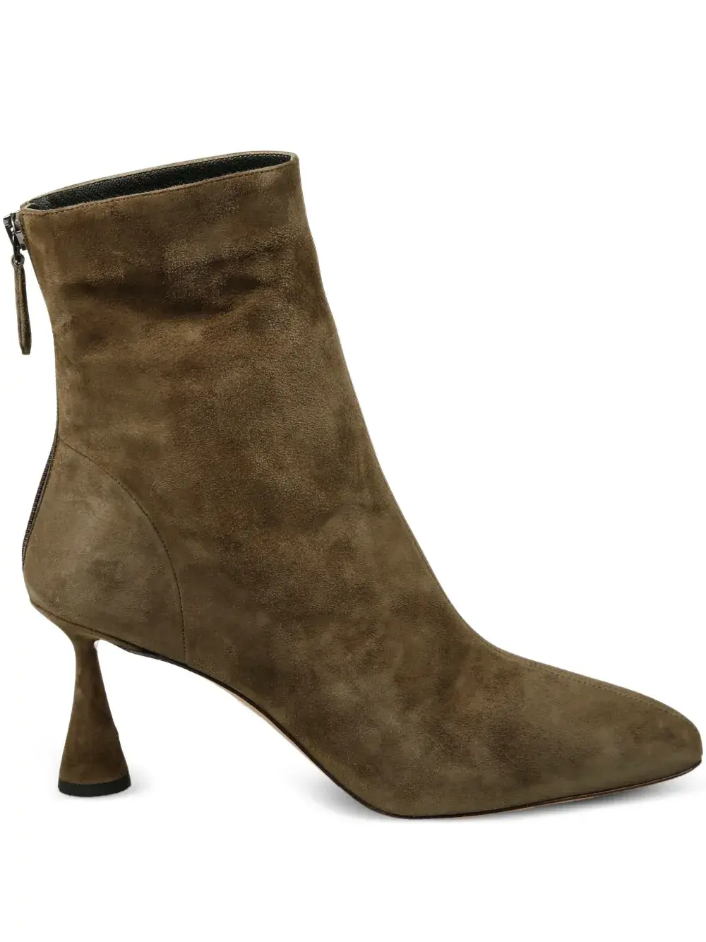 Ботинки на молнии Aquazzura, зеленый