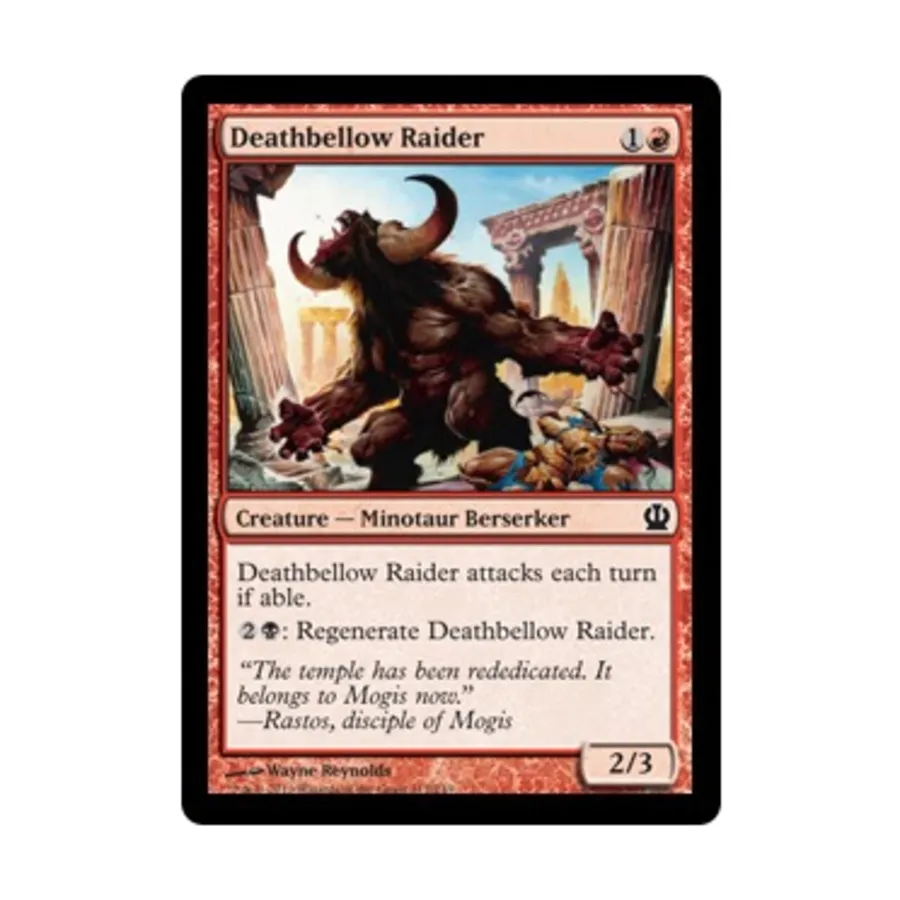 

CCG Налетчик «Гнева Смерти» (клавиша C), MTG - Theros