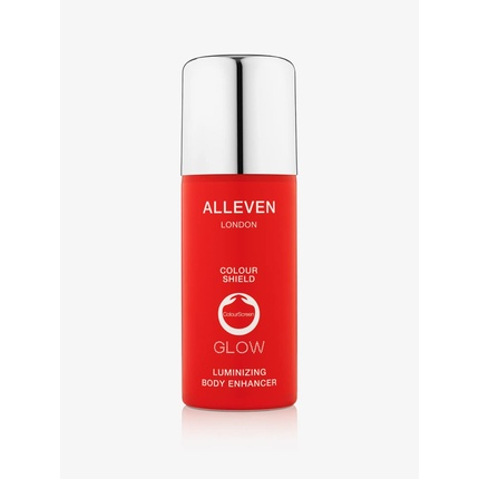 

ALLEVEN Color Shield Glow Onyx Увлажняющий осветлитель для тела Натуральный бархатистый финиш Быстрое и легкое нанесение Для всех типов кожи UVA UVB IR