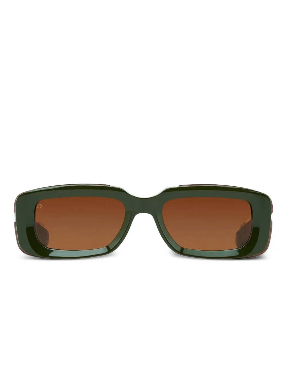

Солнцезащитные очки Yurus в прямоугольной оправе T Henri Eyewear, зеленый