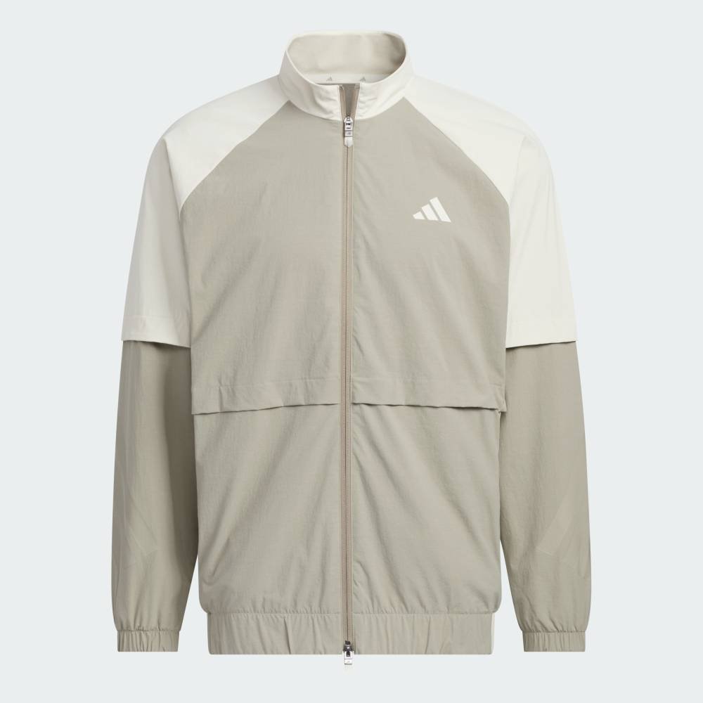 Куртка Track на молнии Adidas, beige — фото 4