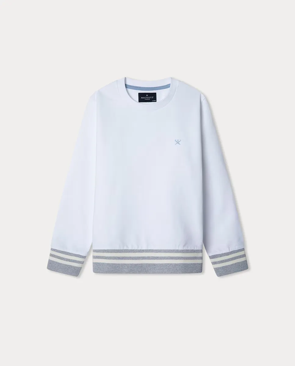 

Детская толстовка Sailing Squad Crew Hackett, белый