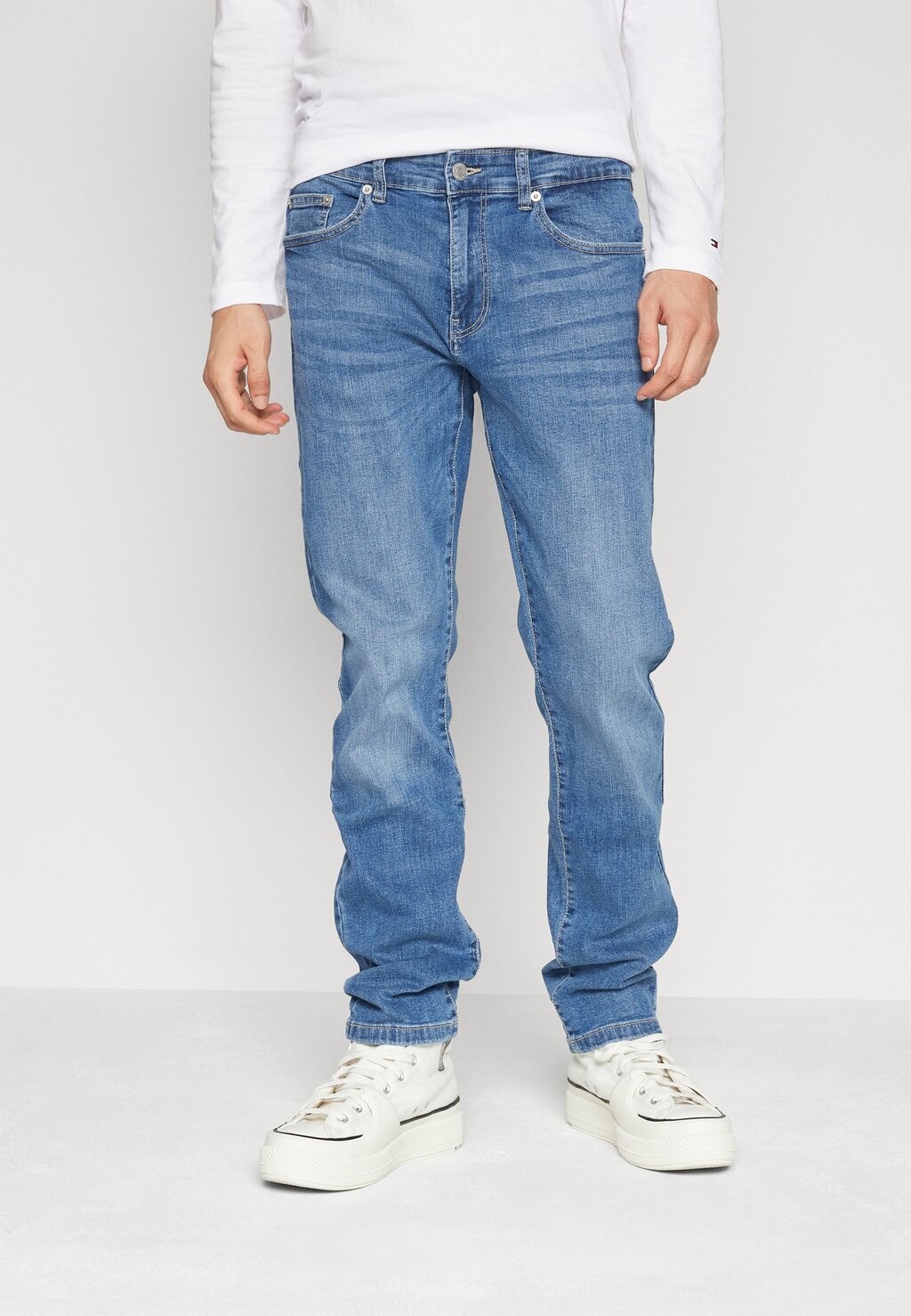 

Джинсы-сигареты ONSWEFT JEANS Only & Sons, средний синий деним