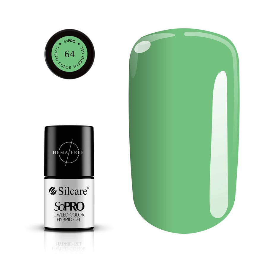 

Silcare, гибридный лак SoPRO 64, 7 г
