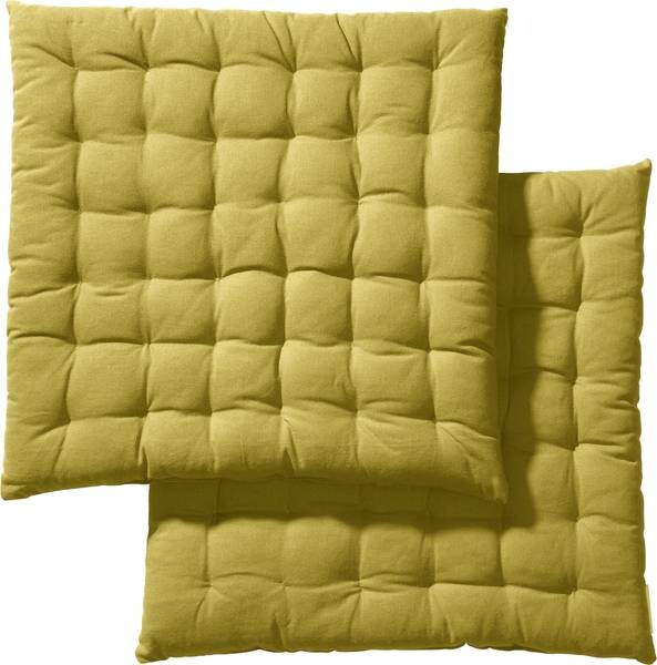 

Подушка для стульев REDBEST 2er-Pack, 40x1x40 см цвет ocker