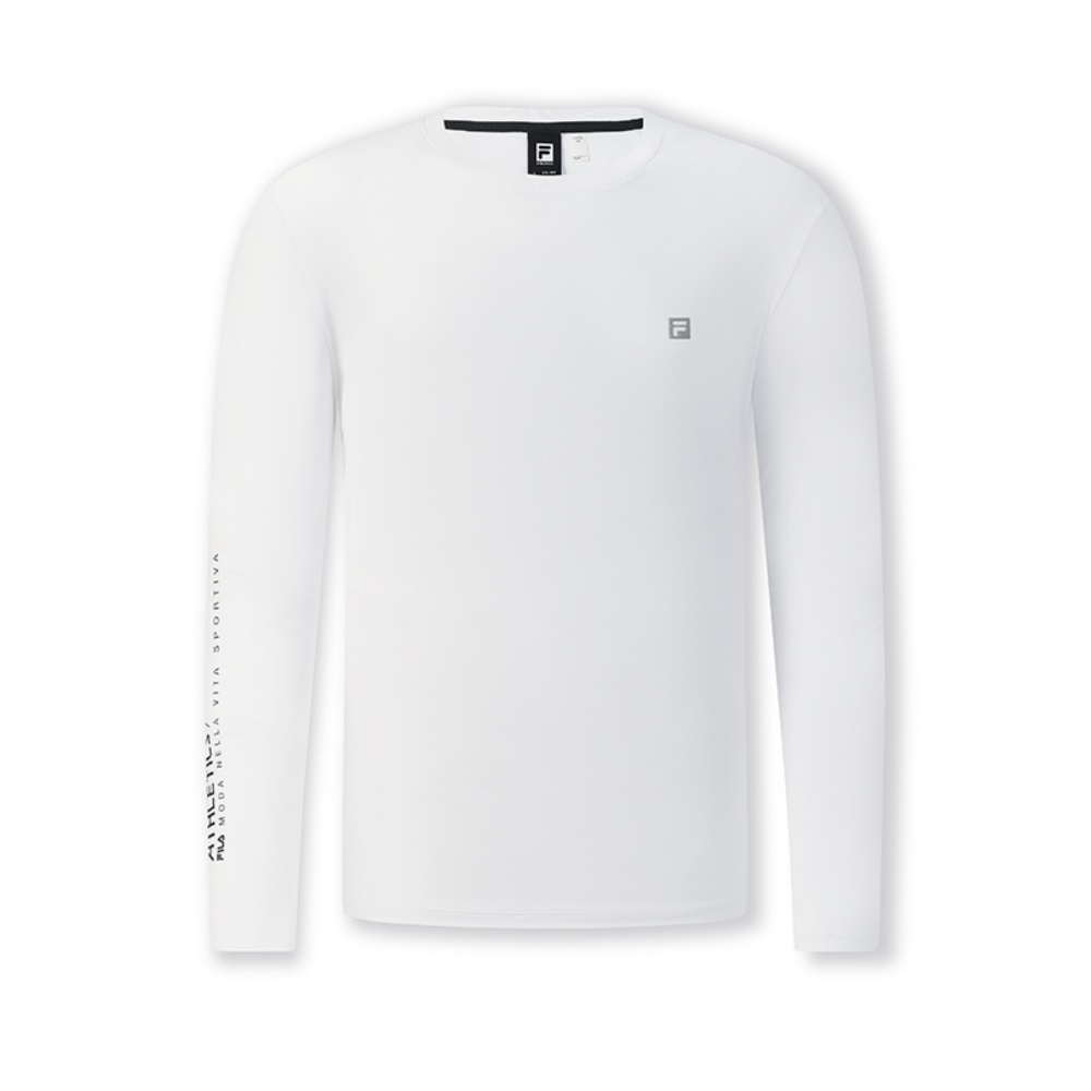 

FILA Футболка для фитнеса мужская ярко-белая, Белый, FILA Футболка для фитнеса мужская ярко-белая