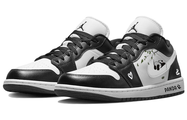 Jordan Air Jordan 1 винтажные баскетбольные кроссовки женские, Black — фото 3