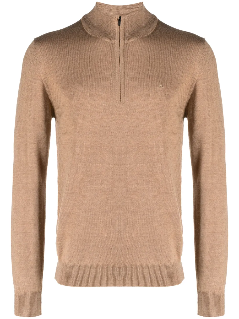 

Шерстяной джемпер Kiyan с воротником на молнии J.Lindeberg, нейтральный