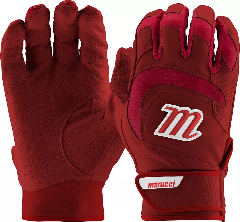 

Перчатки для ватина Marucci Adult Signature 4, красный