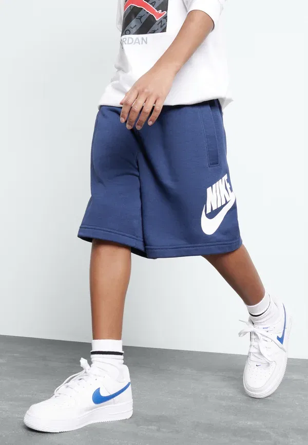 Спортивные штаны Nike Sportswear Club, темно-синий/белый