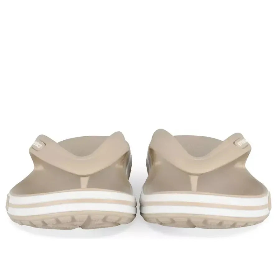 Тапочки Crocs Bayaband Flip-Flops 'Beige White' 205393-2V3, бежевый — фото 4