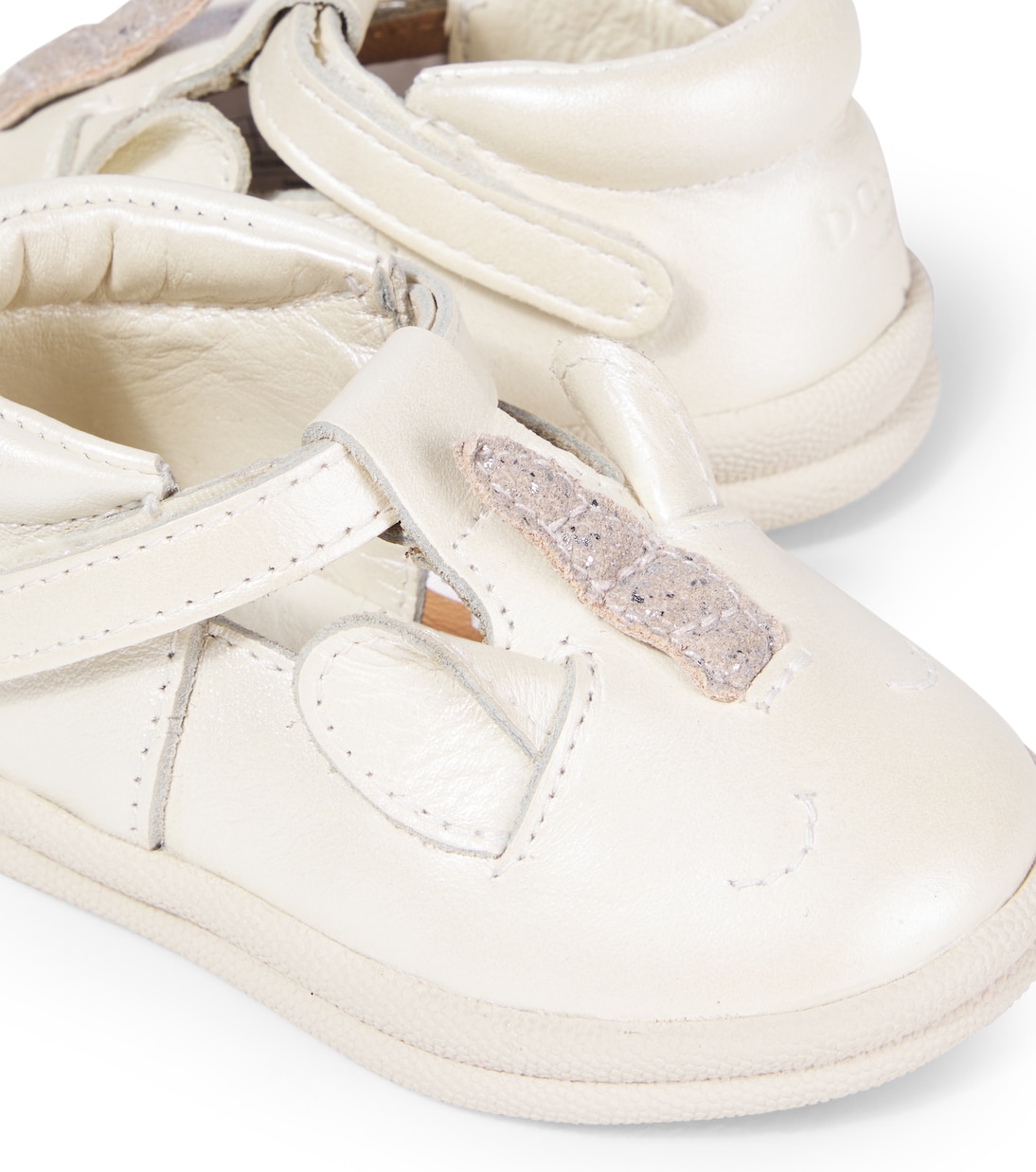 Кроссовки Zilpa из металлизированной кожи Donsje, Off White Metallic Leather — фото 4