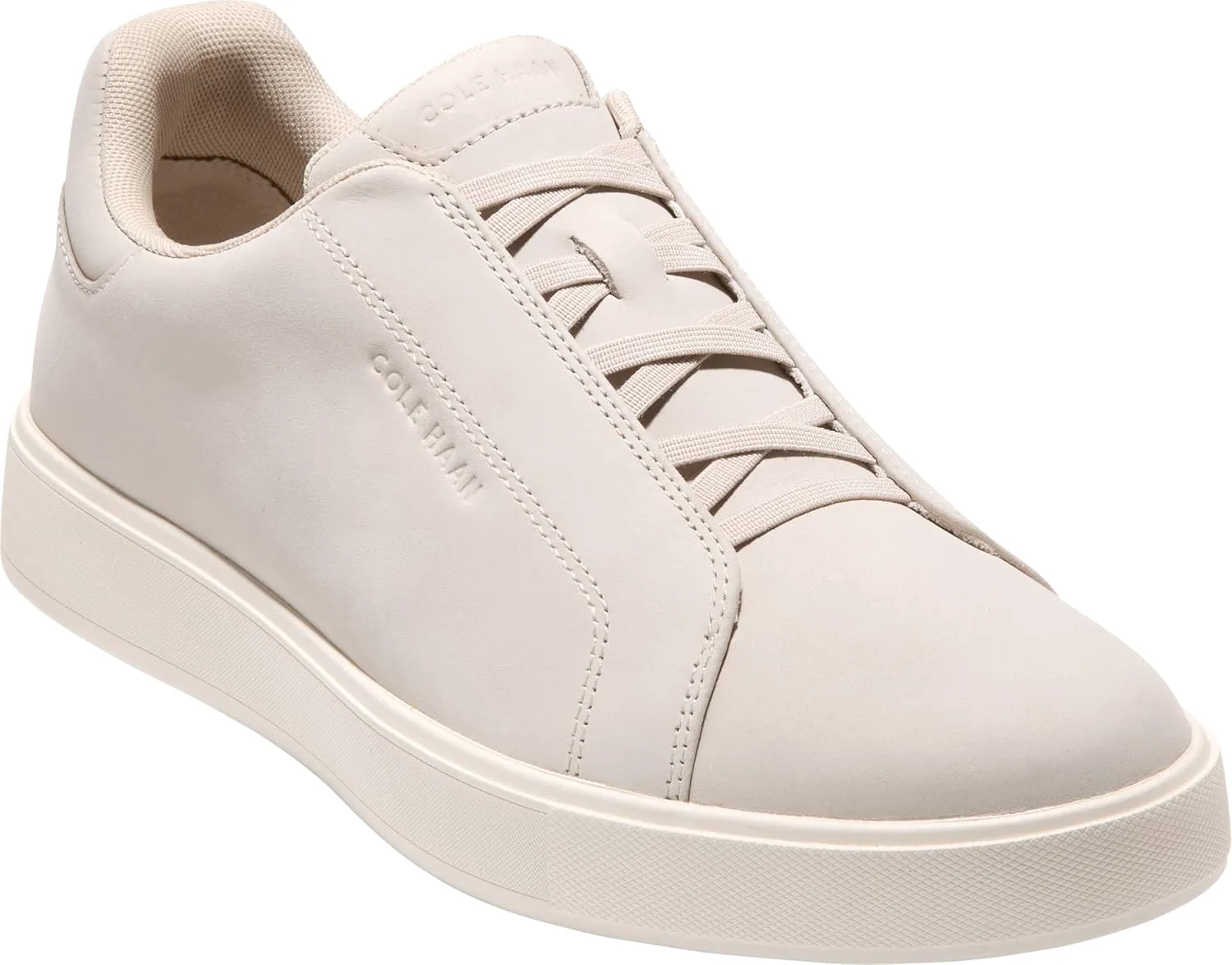 Мужские слипоны Cole Haan Grandpro Luxe, серебряный/слоновая кость — фото 4