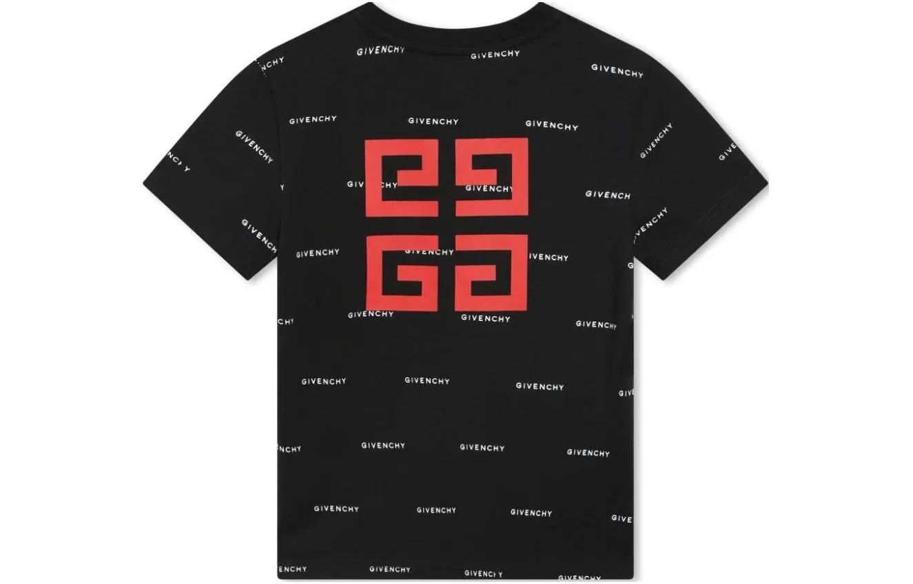 Детская футболка с круглым вырезом Givenchy, Black — фото 3