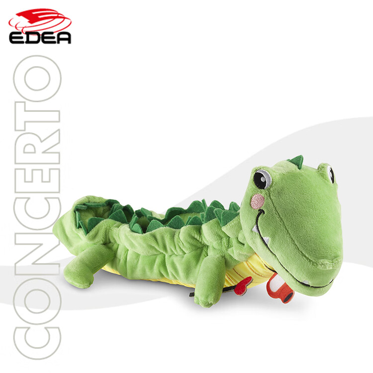 

EDEA Детский набор для фигурного катания Italian Figure Skating Ice Skate Set, плюшевый с животными, впитывающее полотенце, Little Crocodile Crocky