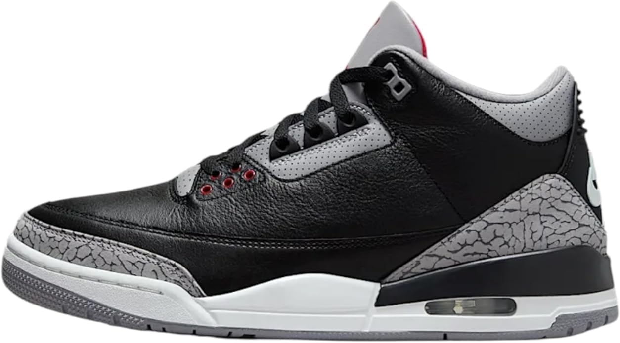 

Мужские кроссовки Nike Jordan Air 3 Retro CK5692 600, черный/красный/серый