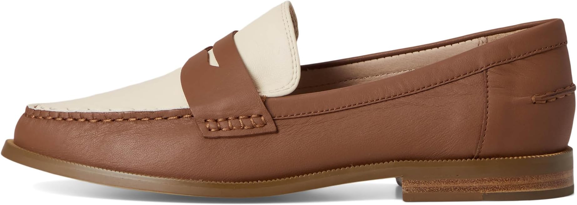Лоферы Jack Rogers Tipson Penny Loafers - Leather, цвет Luggage/Ivory — фото 4