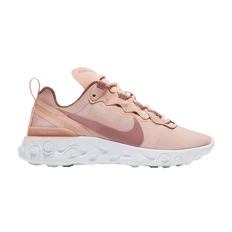 

Кроссовки Nike Wmns React Element 55 'Particle Beige', розовый