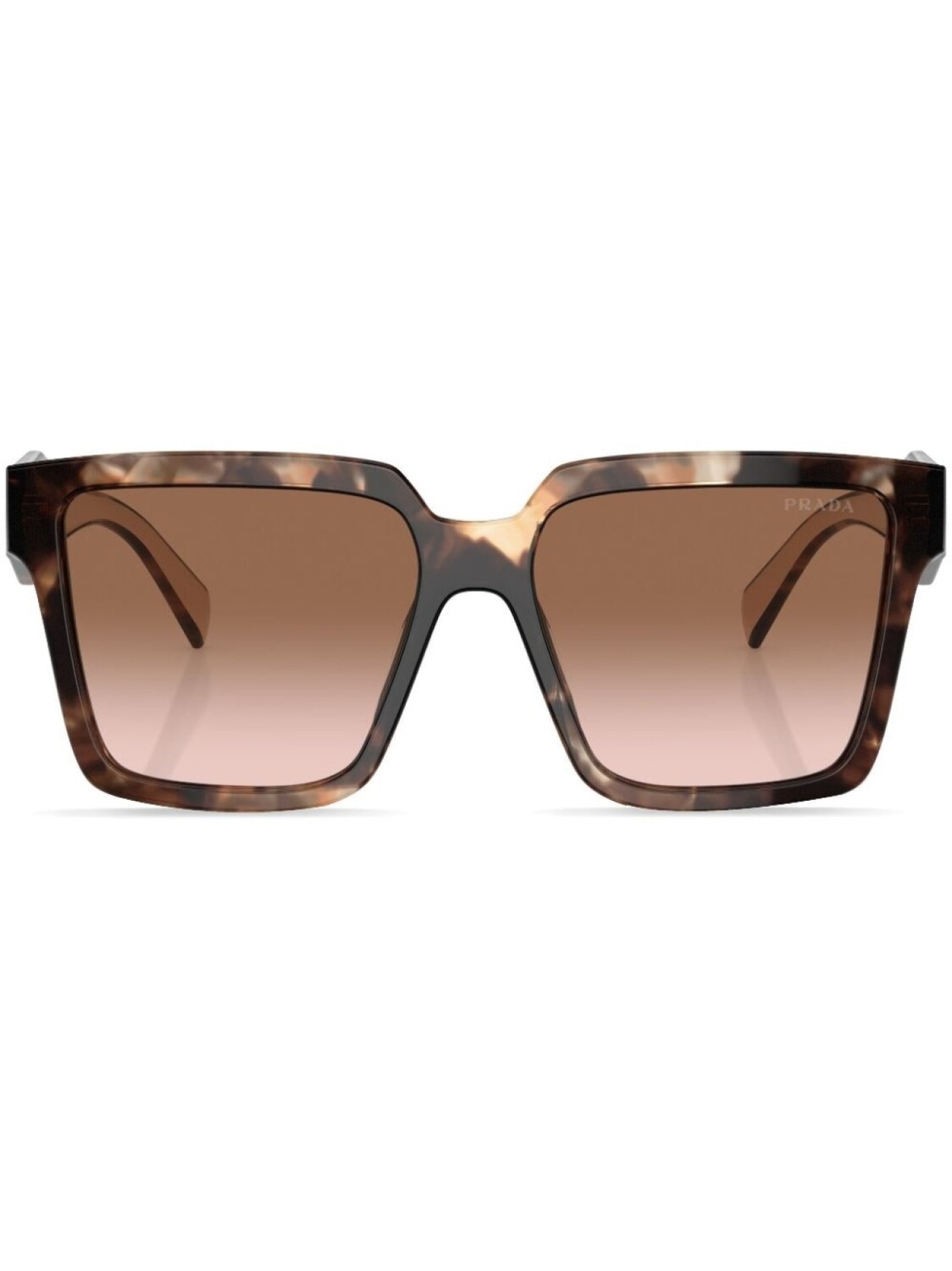 

Prada Eyewear солнцезащитные очки черепаховой расцветки, зеленый