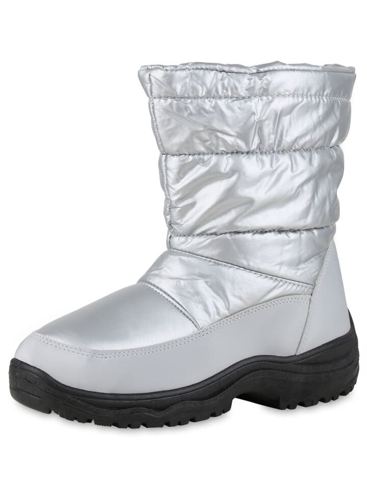 Ботильоны VAN HILL Winter Boots Scarlett, серебряный