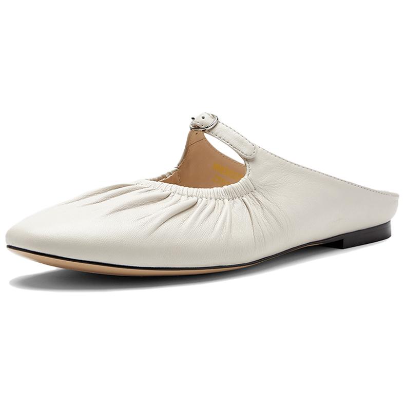 NINE WEST Закрытые тапочки женские абрикос, цвет Apricot — фото 4