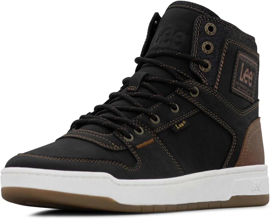 Мужские кроссовки Lee Daybreaker Hi, Black British Tan