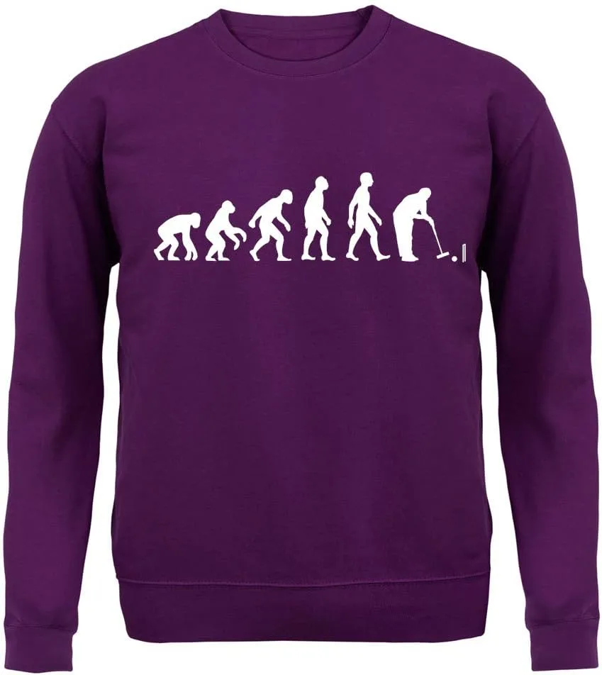 

Свитшот Unisex Dressdown Evolution of Man Croquet