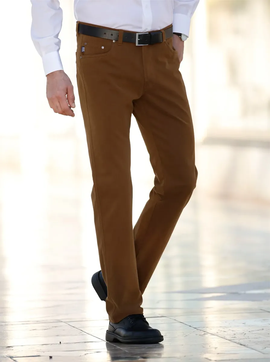 

Тканые брюки, коричневый