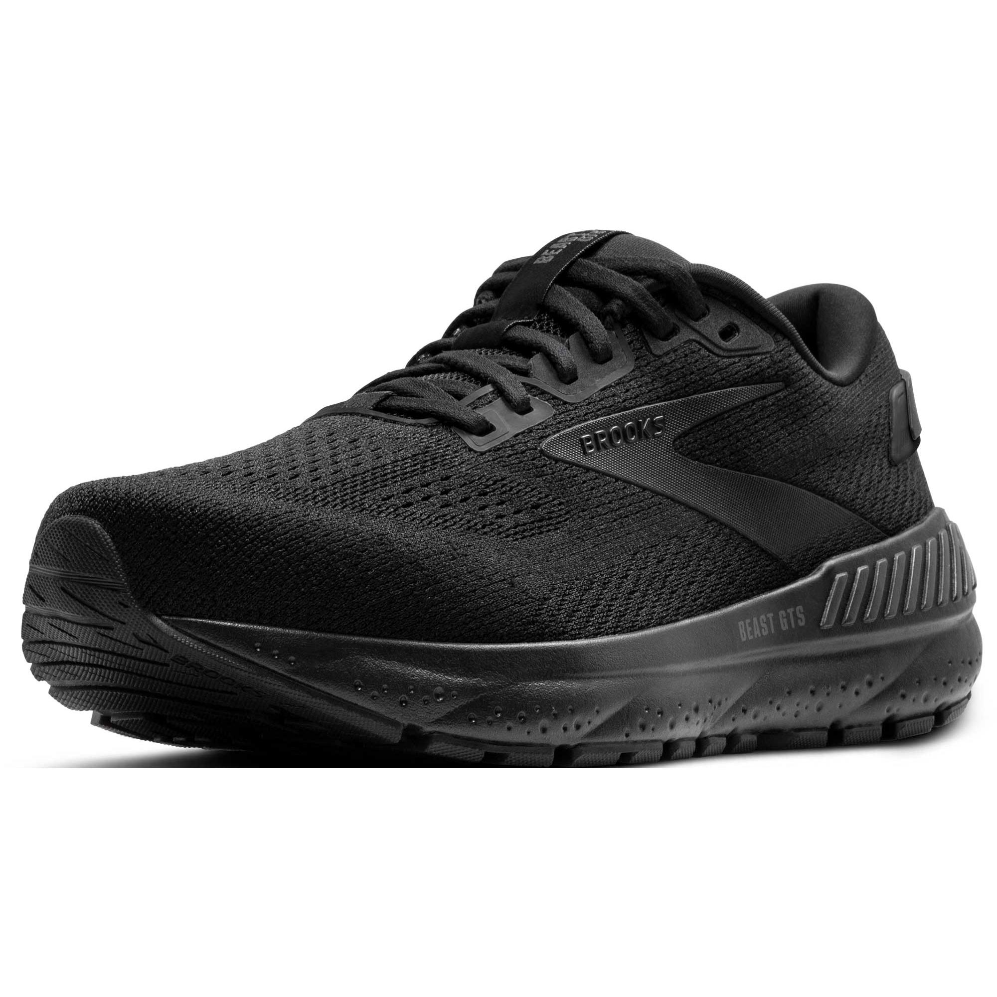 Мужские беговые кроссовки Beast GTS 24 Brooks, Black/Black/Ebony — фото 4