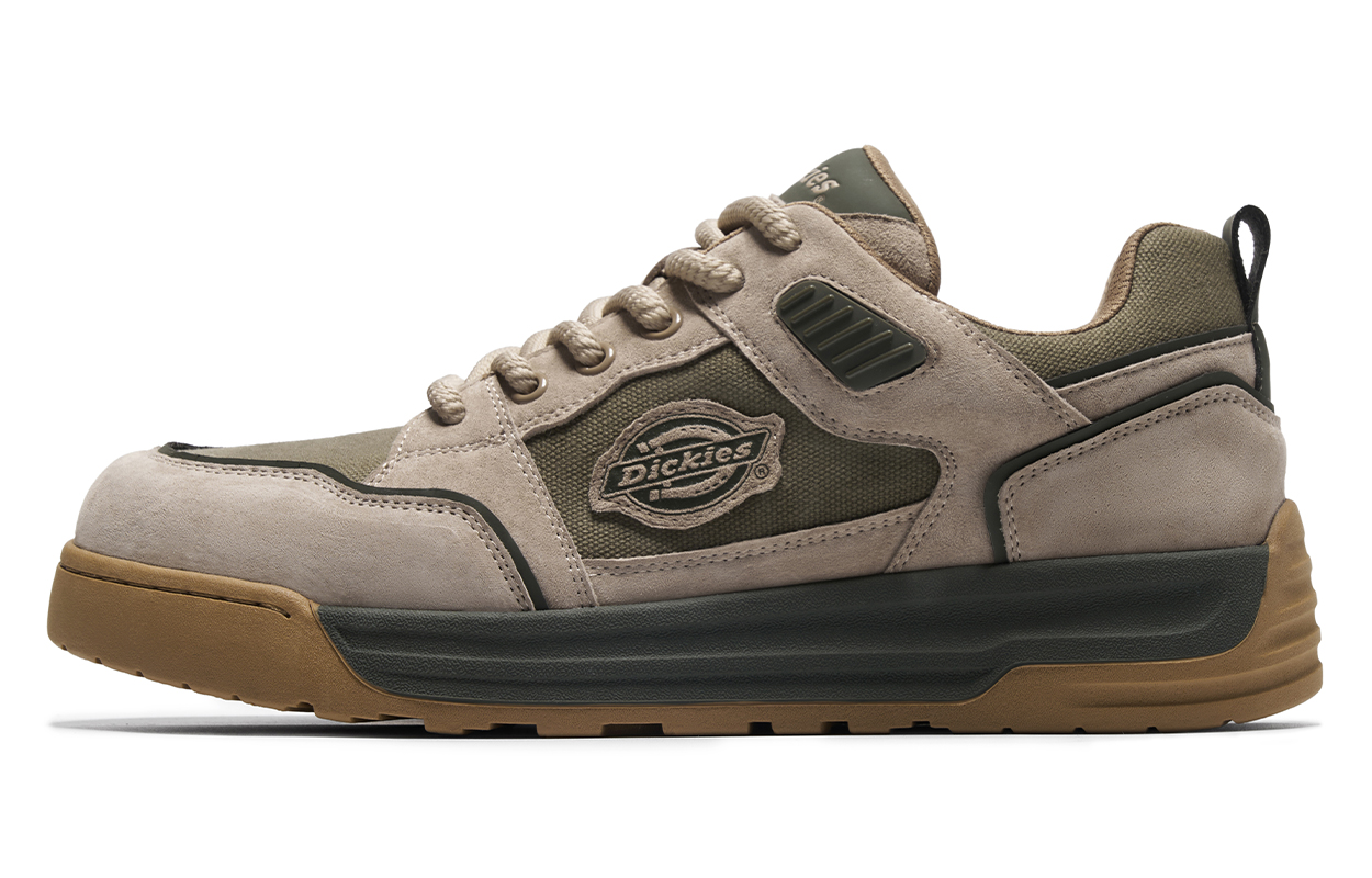 

Dickies Низкие мужские кроссовки для скейтбординга, цвет армейский зеленый, хаки