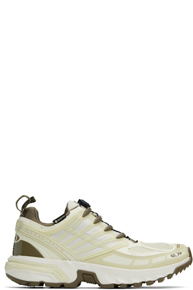 

Кроссовки ACS PRO GORE-TEX желтого и хаки цвета Salomon