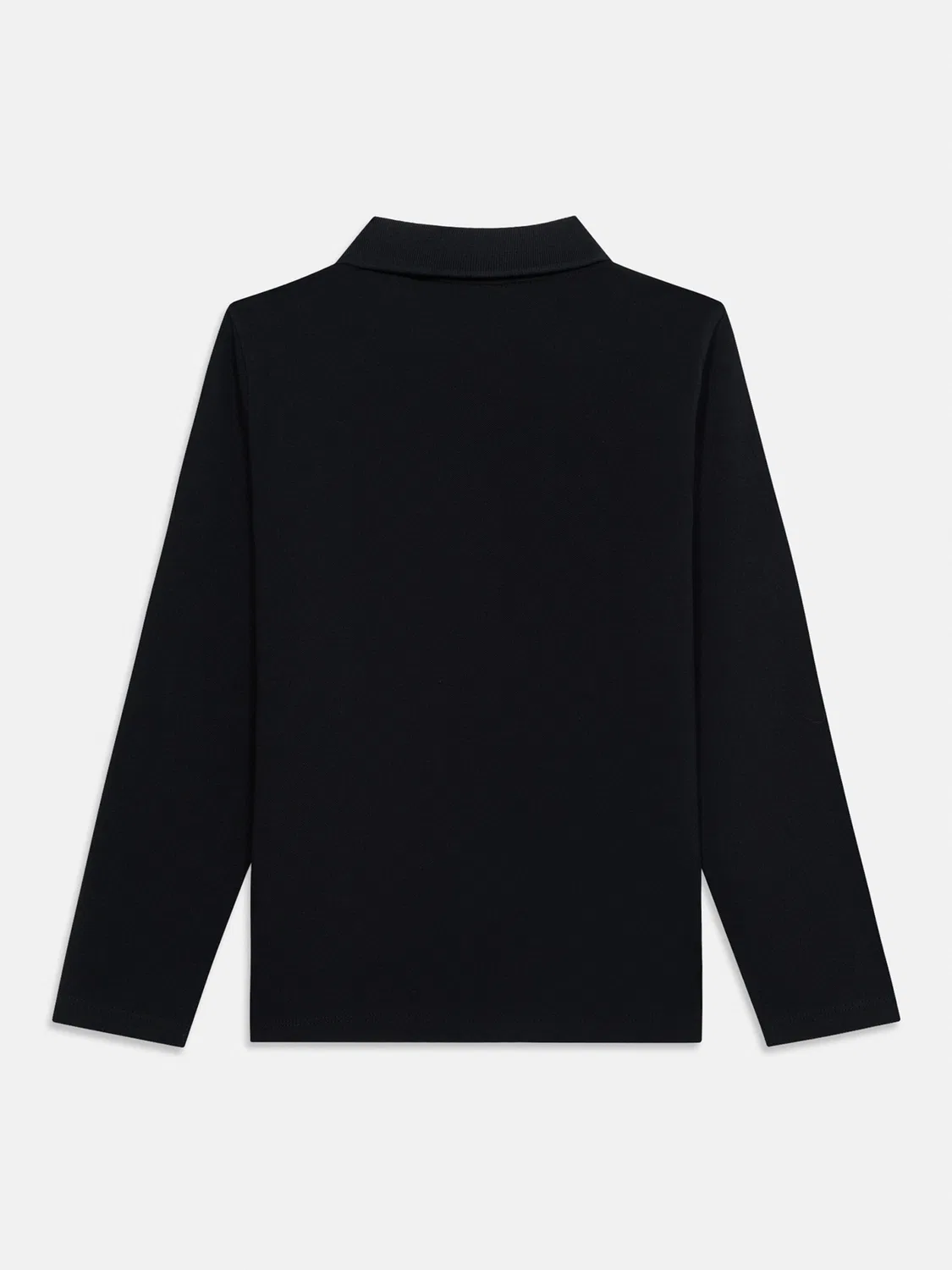 Рубашка Calvin Klein Jeans с вышитым логотипом и длинными рукавами, черная — фото 2