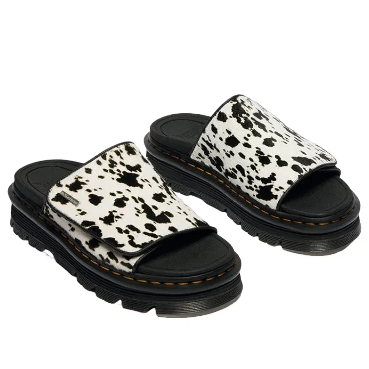 Сандалии Dr. Martens Zebzag Slide Sandal 'Dalmatian' 42851100, белый — фото 3