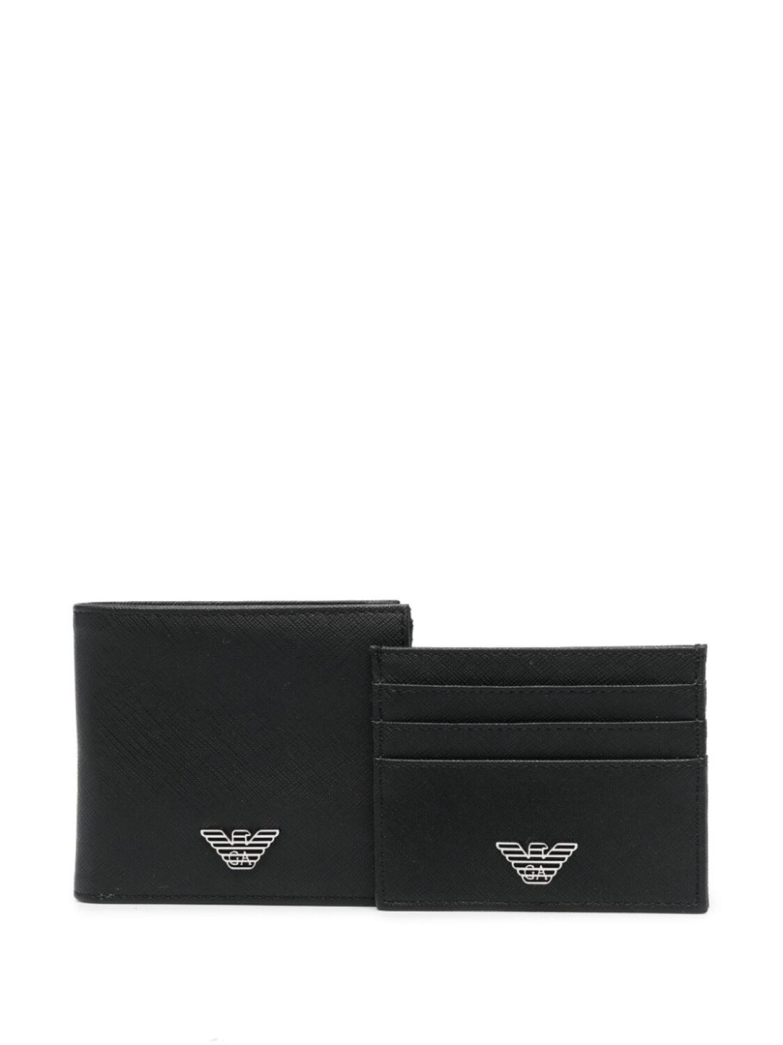 

Giorgio Armani кошелек с логотипом, черный