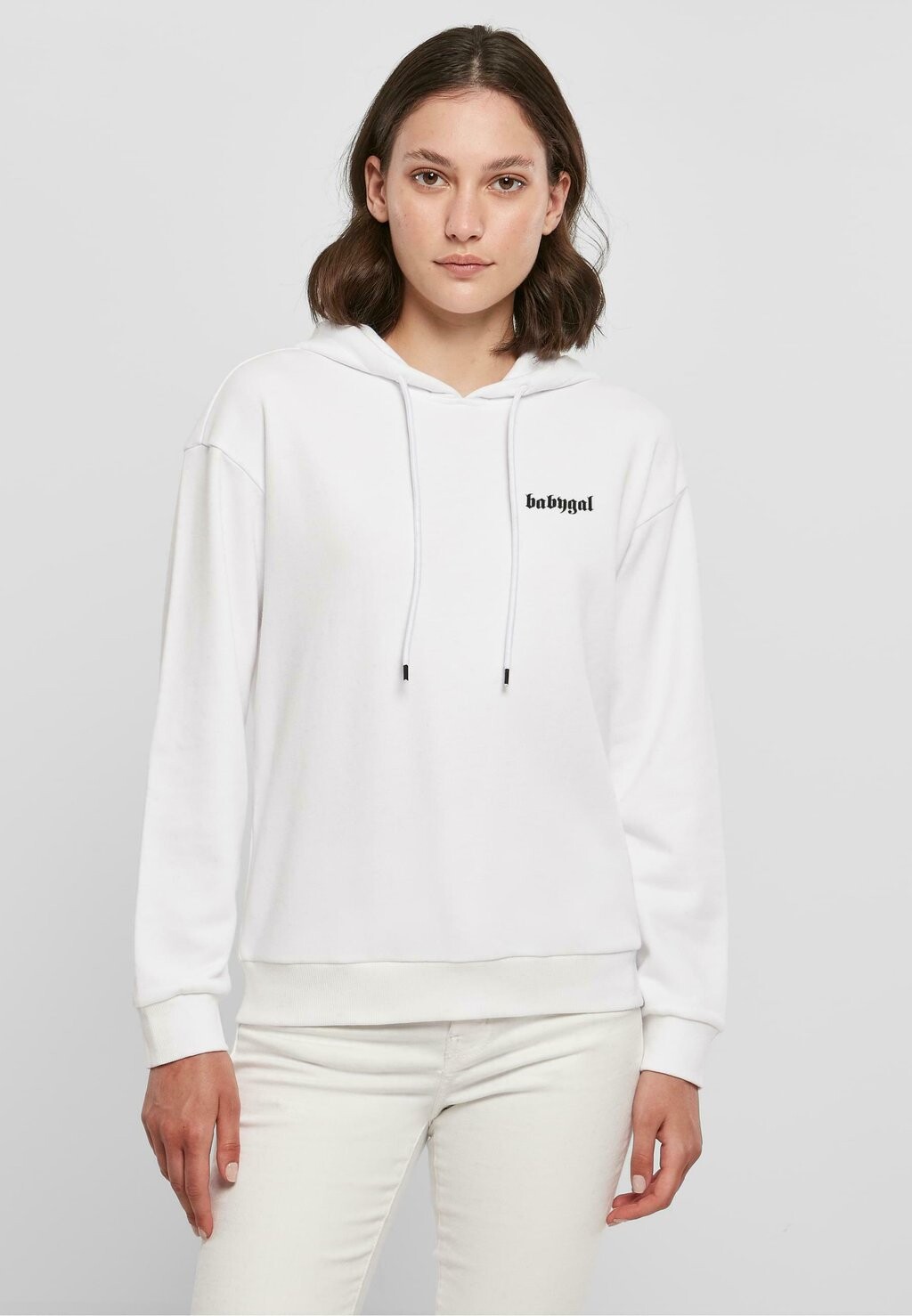 

Толстовка с капюшоном BABYGAL Mister Tee, белый