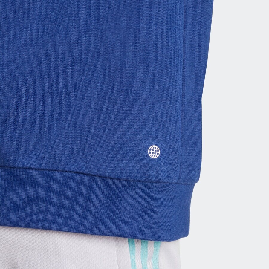 Свитер с капюшоном на молнии ADIDAS SPORTSWEAR Athletic Sweater Tiro, цвет blue/turquoise — фото 4