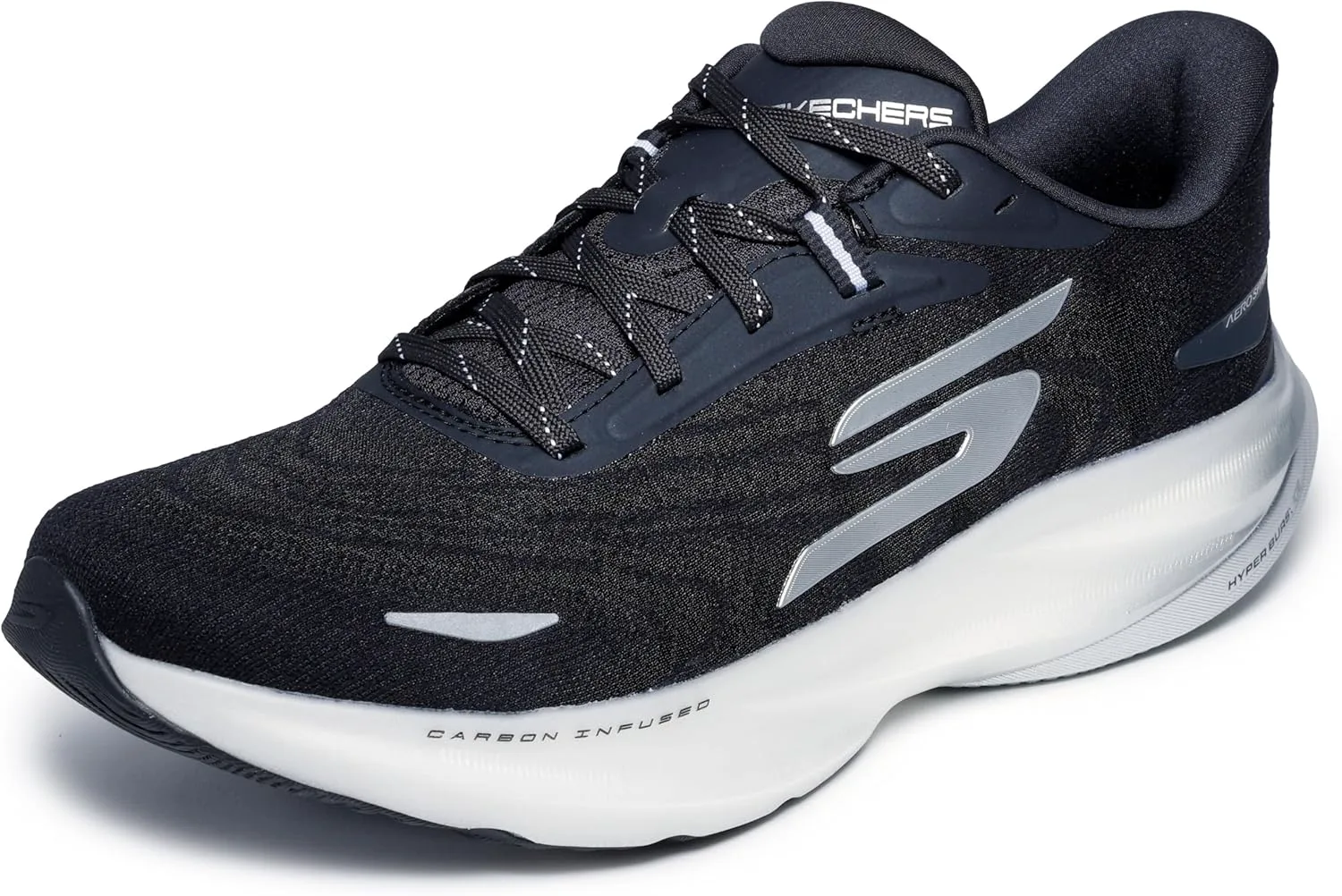 Мужские кроссовки Skechers Aero Spark, черно-белый