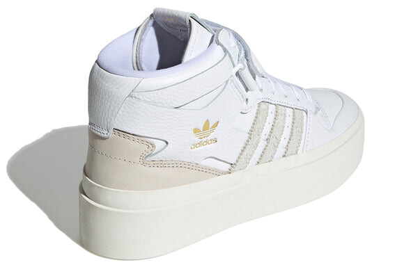 Кроссовки форум bonega mid Adidas, белый — фото 4