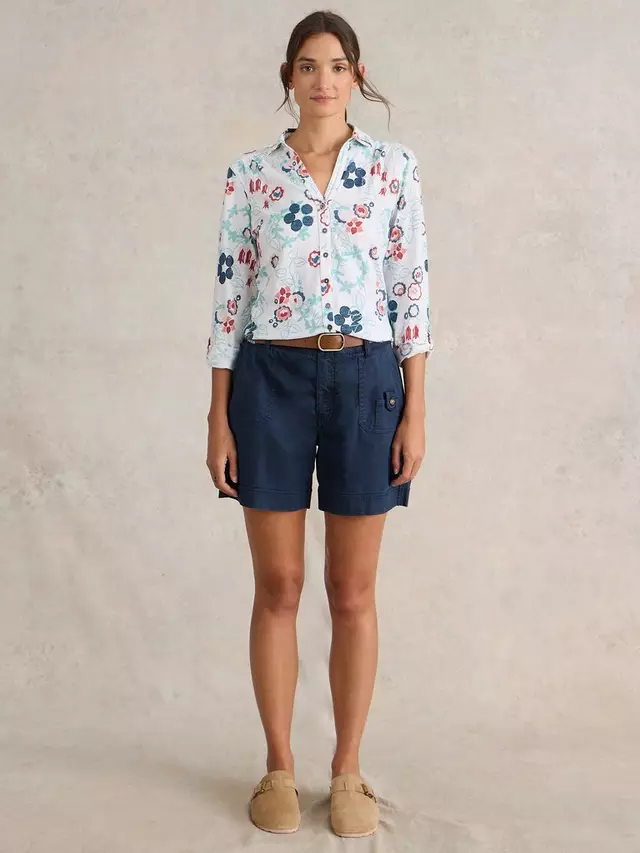 

Рубашка White Stuff Annie Floral, цвет white/multi