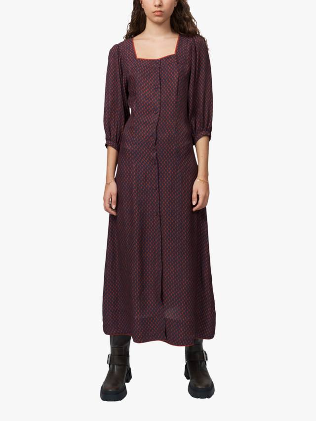 

Платье с пышными рукавами kavala nué notes, цвет Scarf Red