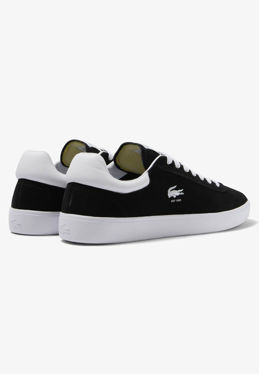 Низкие кроссовки BASESHOT Lacoste, чёрный/белый — фото 4