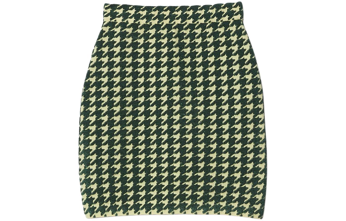 

Повседневная короткая юбка SS24 для женщин Burberry, зеленый