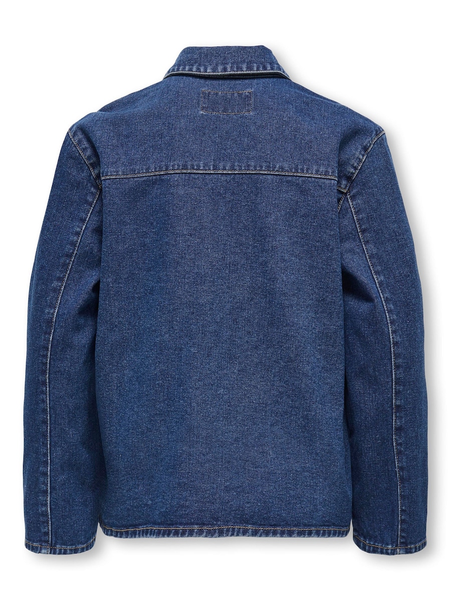 Куртка межсезонная ONLY GIRLS KOGTHILLE, Blue Denim — фото 2
