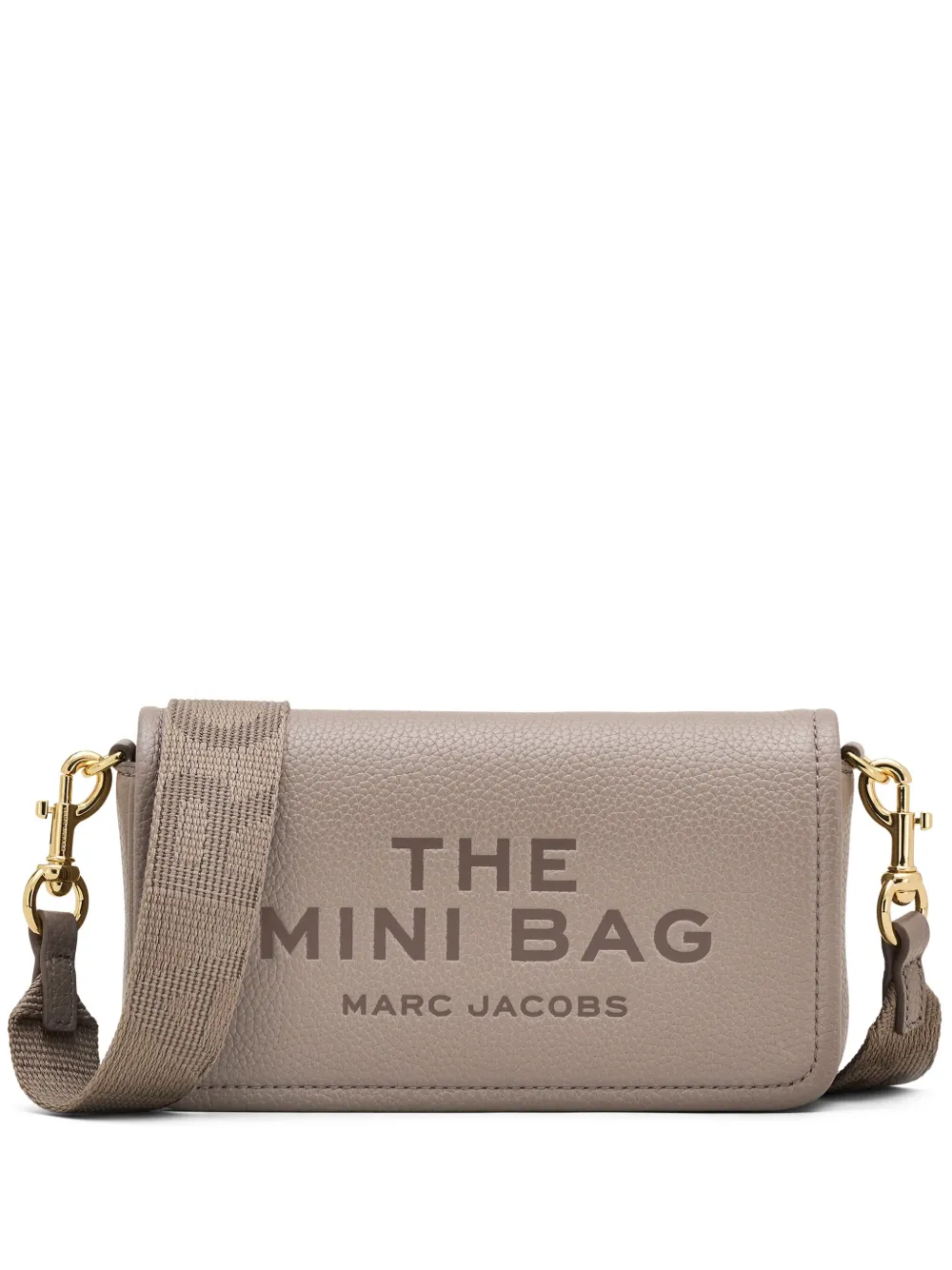 

Сумка через плечо The Leather Mini MARC JACOBS, нейтральный