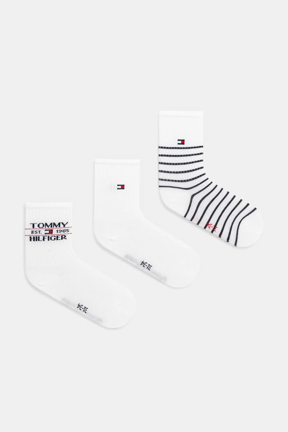 

Детские носки, 3 шт. в упаковке Tommy Hilfiger, бежевый