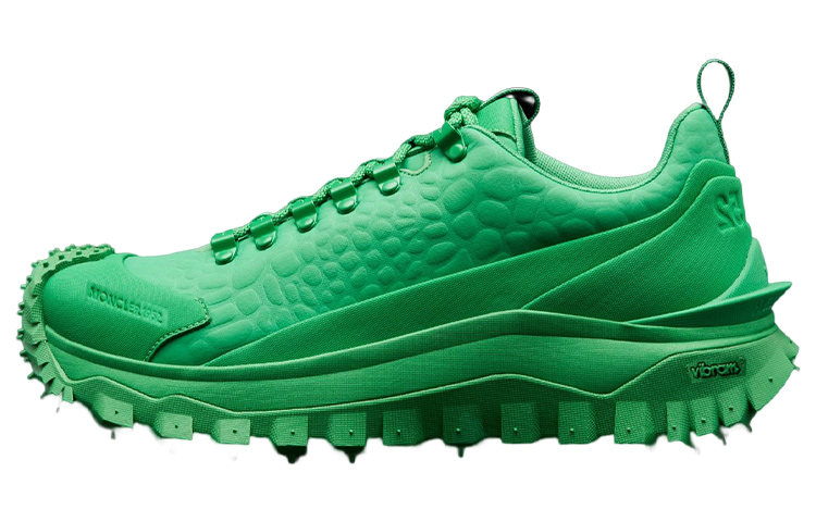 

Moncler Низкие спортивные повседневные туфли мужские зеленые